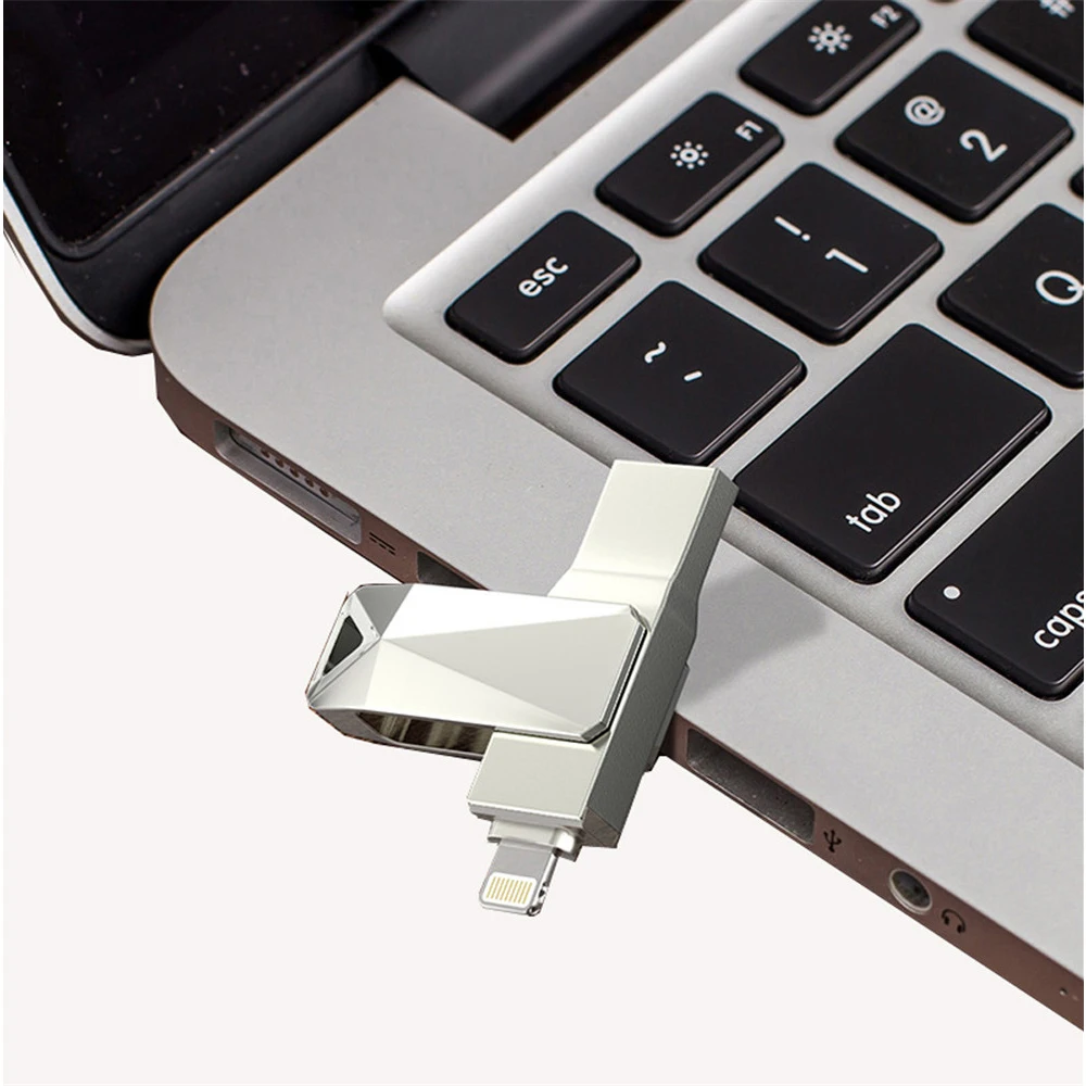 USB-флешка 128 ГБ 64 для iPhone флеш-память флешка OTG 16 мини-флеш-накопитель USB iOS iPad Android ПК