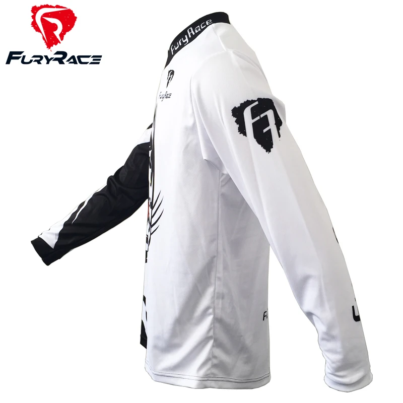 2016 Fury Race MTB Downhill Jerseys Men100% Polyester Motocross Motorcycle T-Shirt Bike Bicycle Jersey Cycling Roupa Clothing | Спорт и