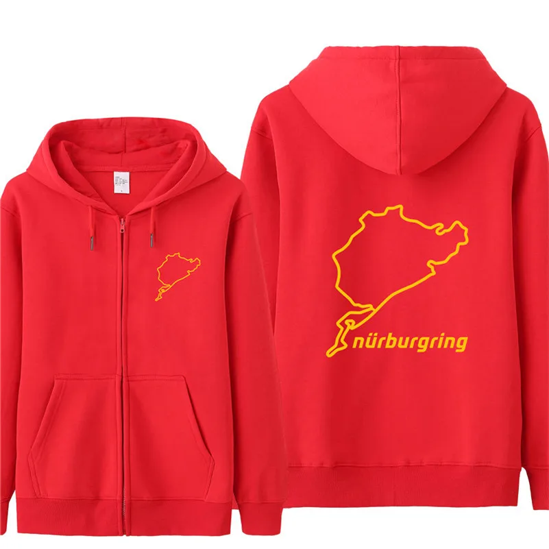 Nurburgring Дрифт Спортивная Толстовка толстовки для мужчин осеннее пальто пуловер флисовая куртка человек Nurburgring толстовки HS-070 - Цвет: as picture