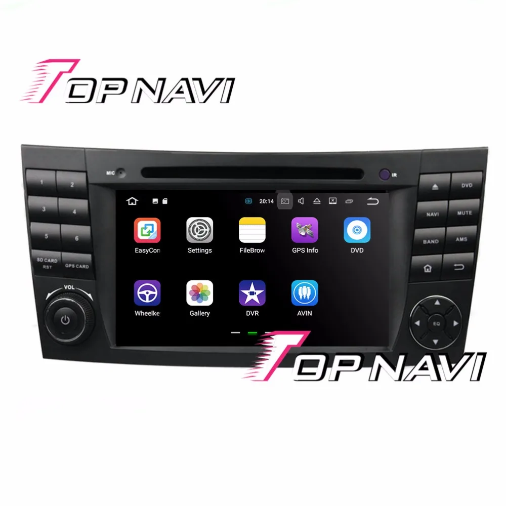 Topnavi 7 'ɺndroid 1 Авто плееры для Benz E-Class W211 CLS W219 g-класс W463 Iran CLK Автомобильная