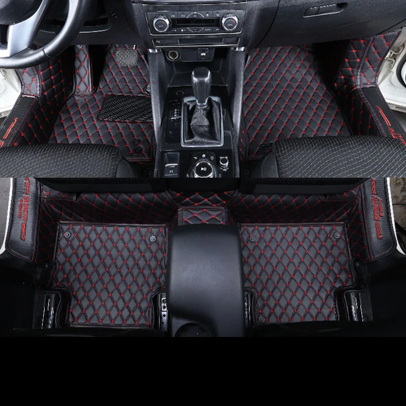 Lsrtw2017 волокна кожи для автомобильных ковриков для mazda CX-5 2012 2013