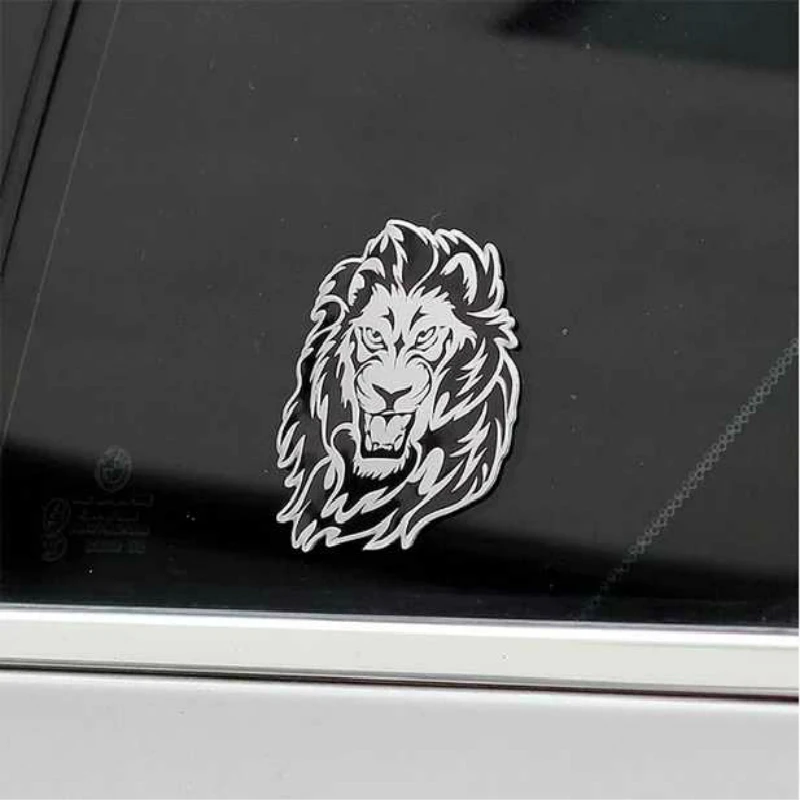 

3D Lion Clubs Car Sticker International MISHAWAKA INDIANA Metal Car Auto Decal Car Styling For Toyota Audi Wolkswagen BMW