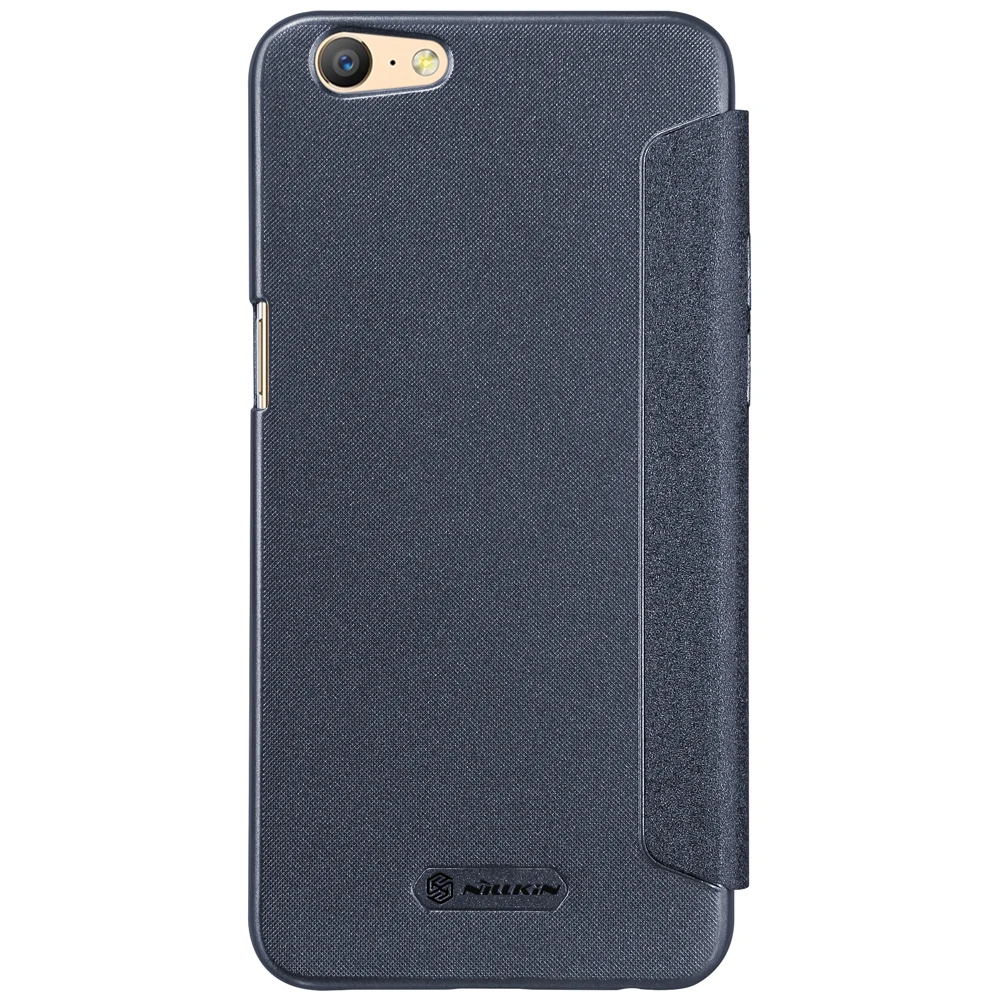 Original NILLKIN NEW PU Leather Sparkle Case For OPPO A39 Inner Magntism Sleep Function Fundas Carcasa Housing Cover |