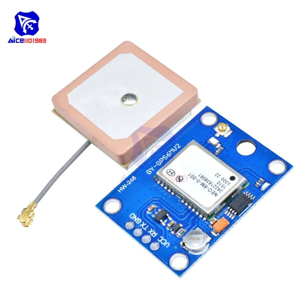 Diymore GY GPS 6MV2 NEO 6M модуль NEO6MV2 встроенный EEPROM APM2.5 антенна RS232 TTL доска для Arduino игровые