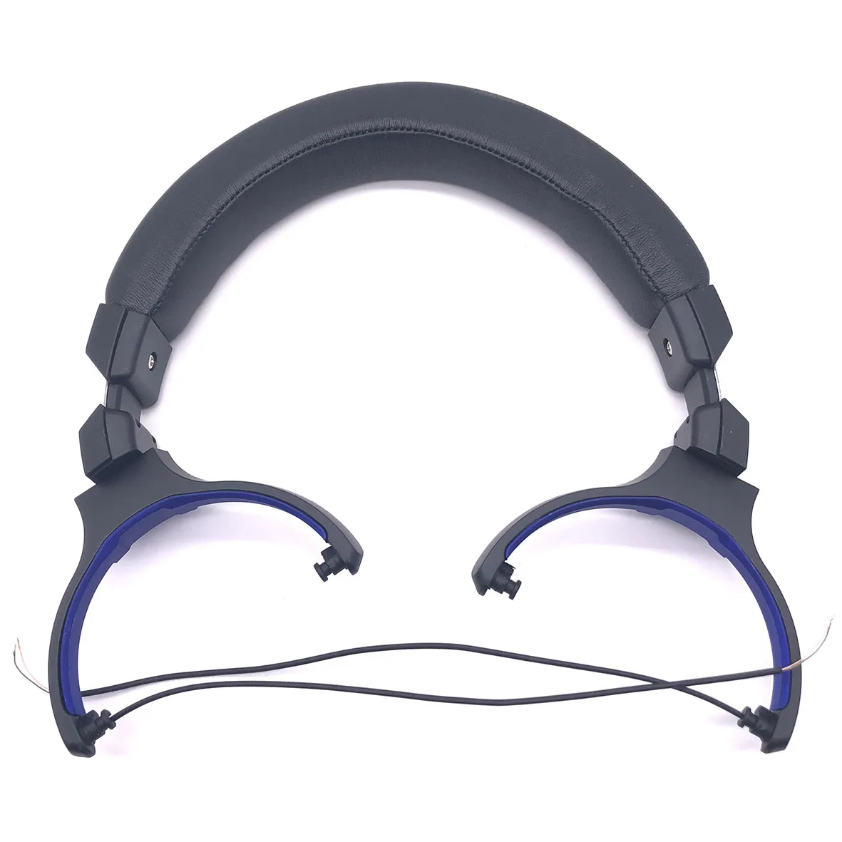 Запасные части оголовье подушки крючки для Audio-Technica ATH-MSR7 msr 7 наушники гарнитура Замена головная лента кабель аксессуары - Цвет: black headband