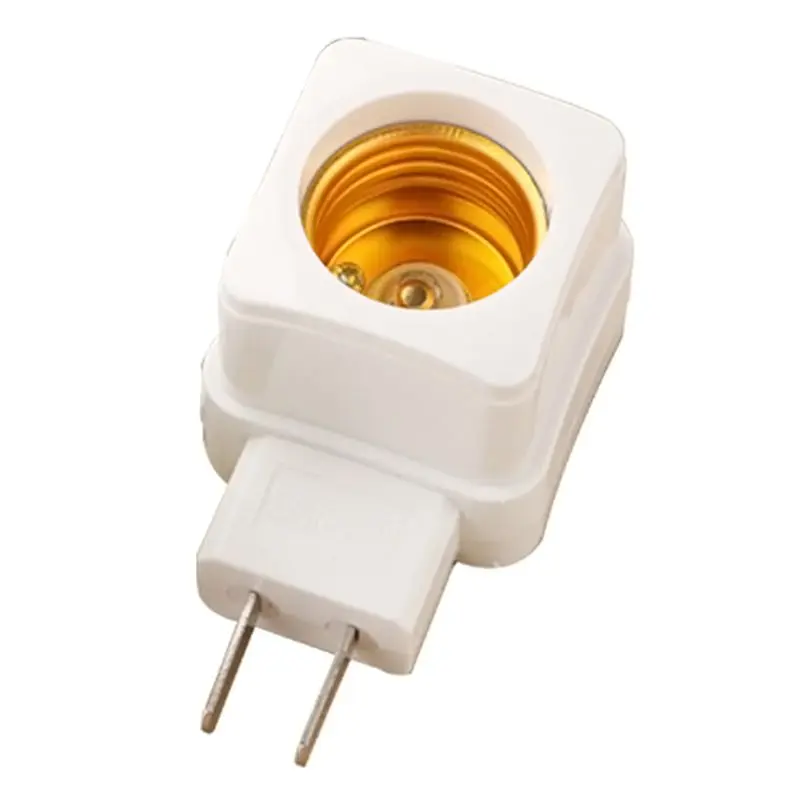 Ротационная E27 штепсельная винтовая Светодиодная лампа держатель лампы цоколь