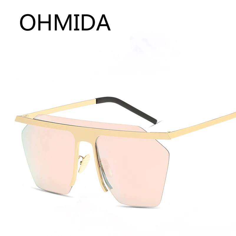 OHMIDA новые модные солнцезащитные очки авиаторы Женские винтажные Роскошные