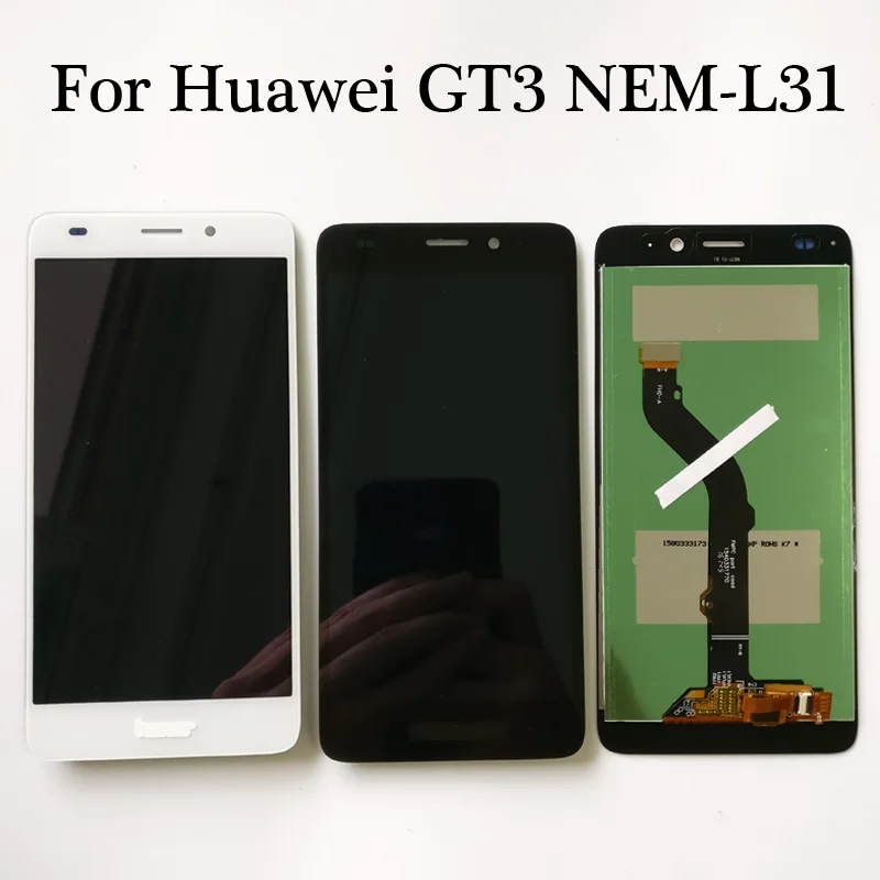 100% тест высокого качества черный/белый/золотой 5 2 дюйма для huawei GT3 ЖК дисплей +
