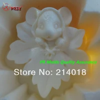 maple leaves and mice modelling silicon soap mold fondant cake decoration mold wholesale handmade soap mold no so395