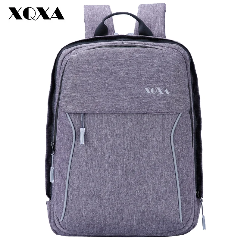 XQXA сменный рюкзак школьные ранцы для мальчиков большой колледжа Мужская сумка