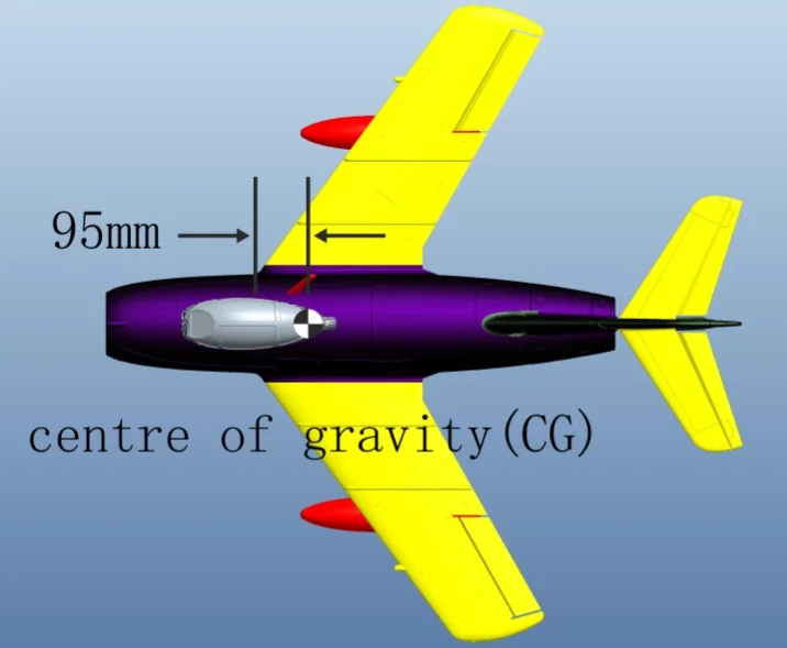 Mig15 50 мм EPO Электрический RC Jet модель игрушки белый комплект|Радиоуправляемые