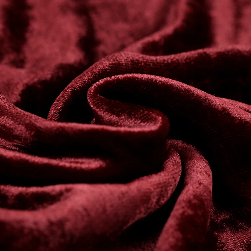 Лидер продаж 2016 осенне зимняя плотная Модная шелковая натуральная бархатная