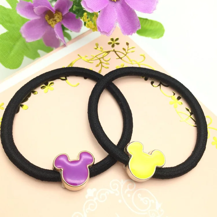 10 шт./лот случайное сочетание аксессуары для волос эластичные резиновые ленты