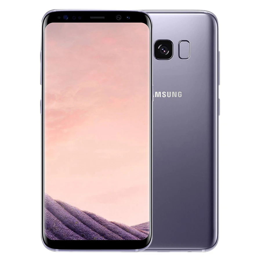 Gray (Single Sim) Мобильный телефон samsung Galaxy S8 SM-G950F, 4G LTE, 64 ГБ, 5,8 дюймов, одна Sim карта, 12 Мп, 3000 мАч, смартфон серии S - Цвет: Gray (Single Sim)