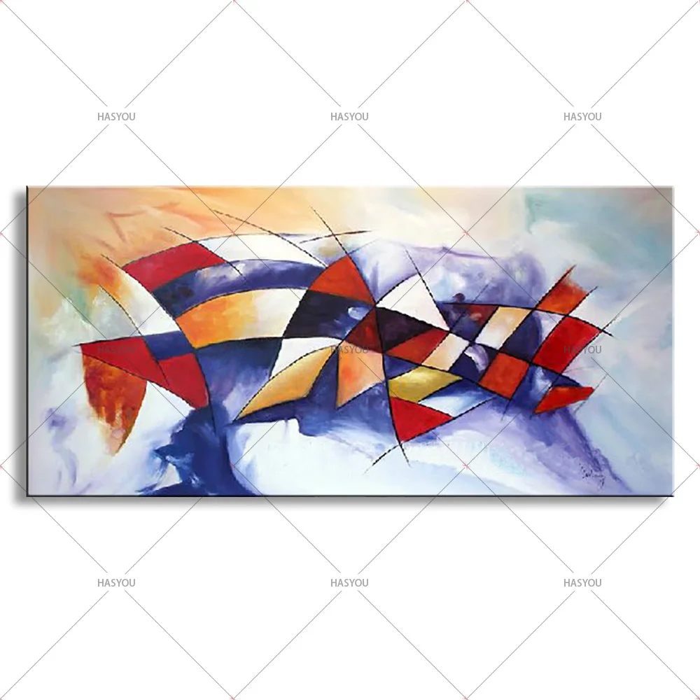 

Hand-painted High Quality Abstract Wall Art Oil Painting on Canvas Abstract Green Oil Painting for Living Room
