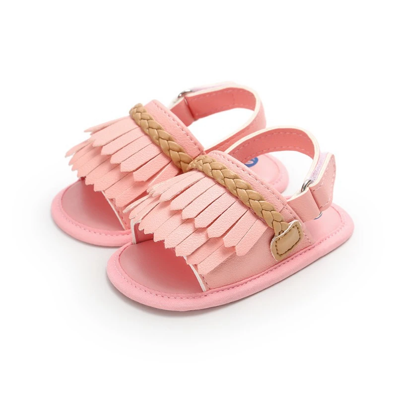 

Newborn Baby Girl shoes Summer Baby Shoes Casual Fashion Baby Girl Shoes For Girls PU Fringed Baby shoes 15 Colors