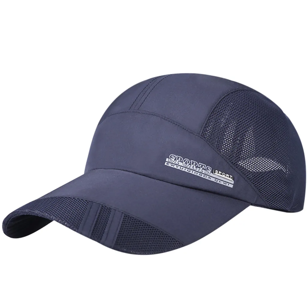 Perimedes New Mesh Cap Fishermen Outdoor Sport Mesh hat Quick-drying Summer Visor Climbing Hunting Desert Cap Casquette#y30