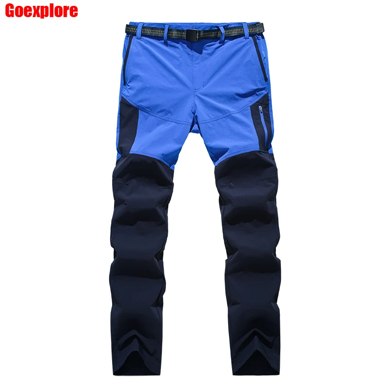 Быстросохнущие походные брюки для весны и лета водонепроницаемые мужские