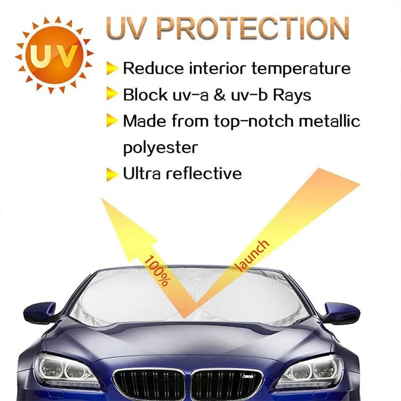 

190*90 Auto Sun Visor Car SunShade Windshield Large for SunShade