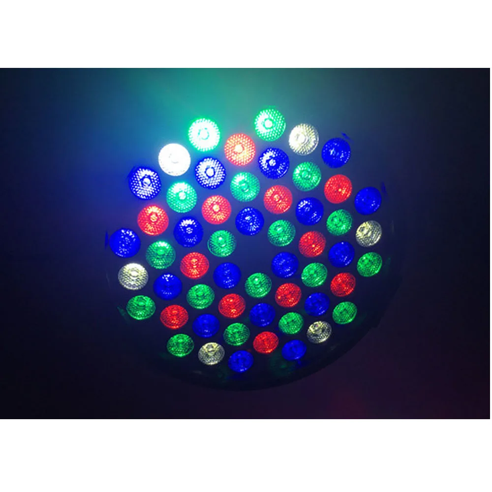 MIFXIN сценический свет 8 режимов RGB 54 LED Par dmx декоративная лампа Led PAR лампа/фоновое