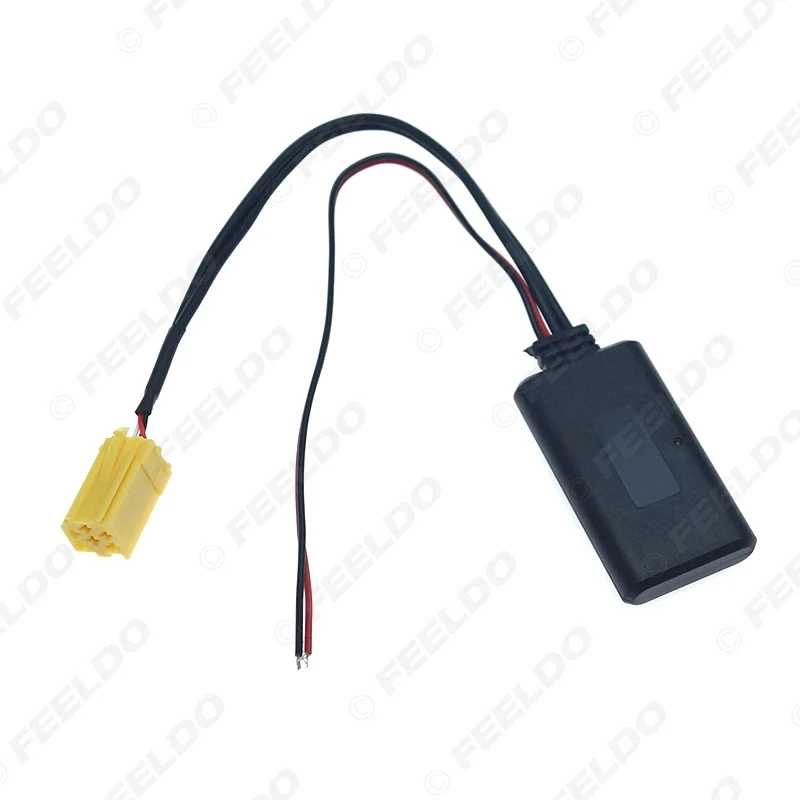 FEELDO 10 шт. автомобильный аудио Bluetooth приемник Aux адаптер Для Fait Alpha Lancia Smart 451 стерео