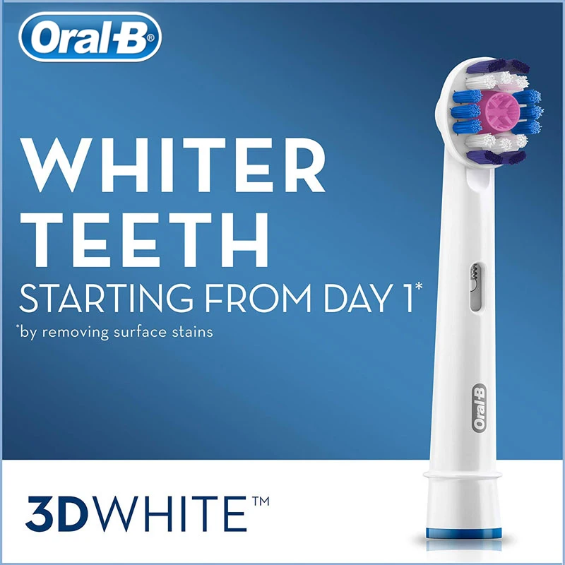 Oral B электрическая зубная щетка сменные головки щеток EB18 3D белая