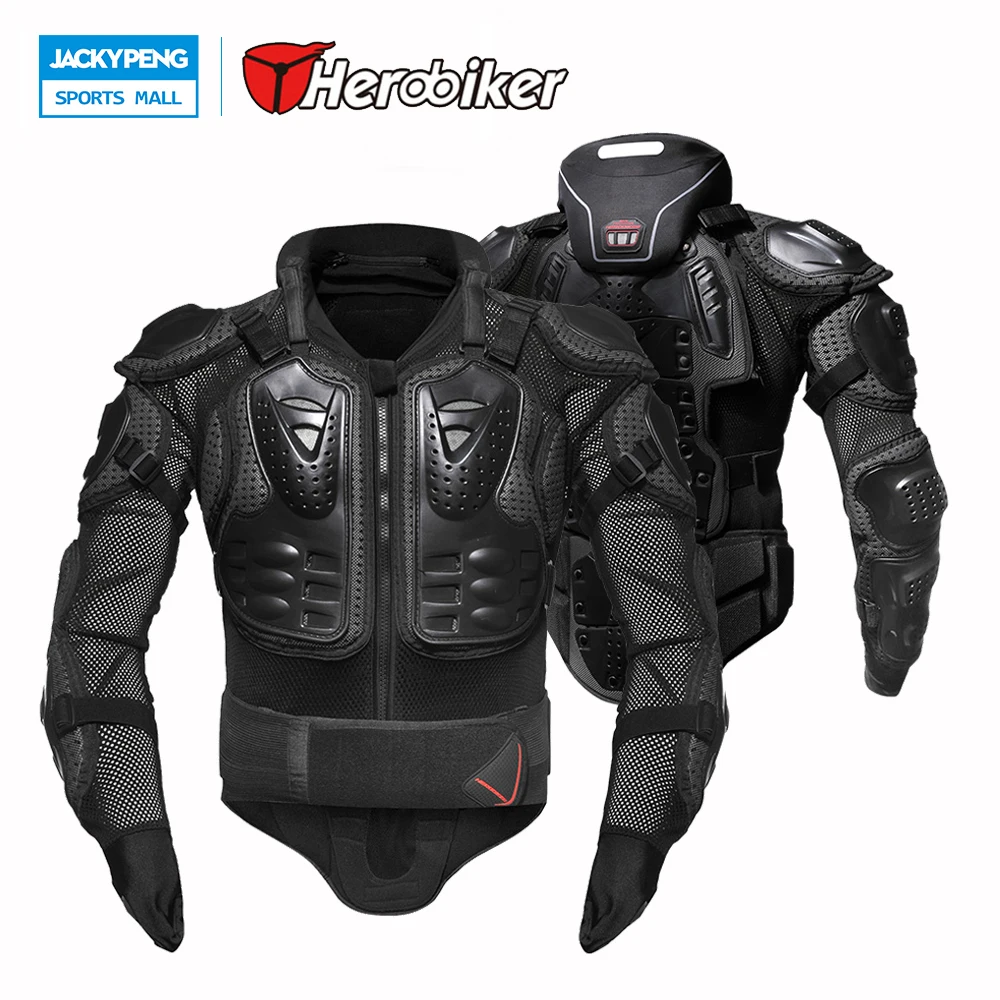 HEROBIKER мотоциклетная Защита тела одежда для мотокросса защитная куртка защита