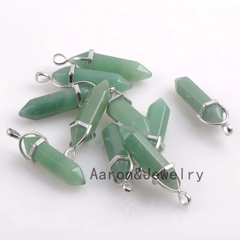 Moonstone pedra da lua кулоны из цилиндрического Кварца ожерелья с лечебными точками
