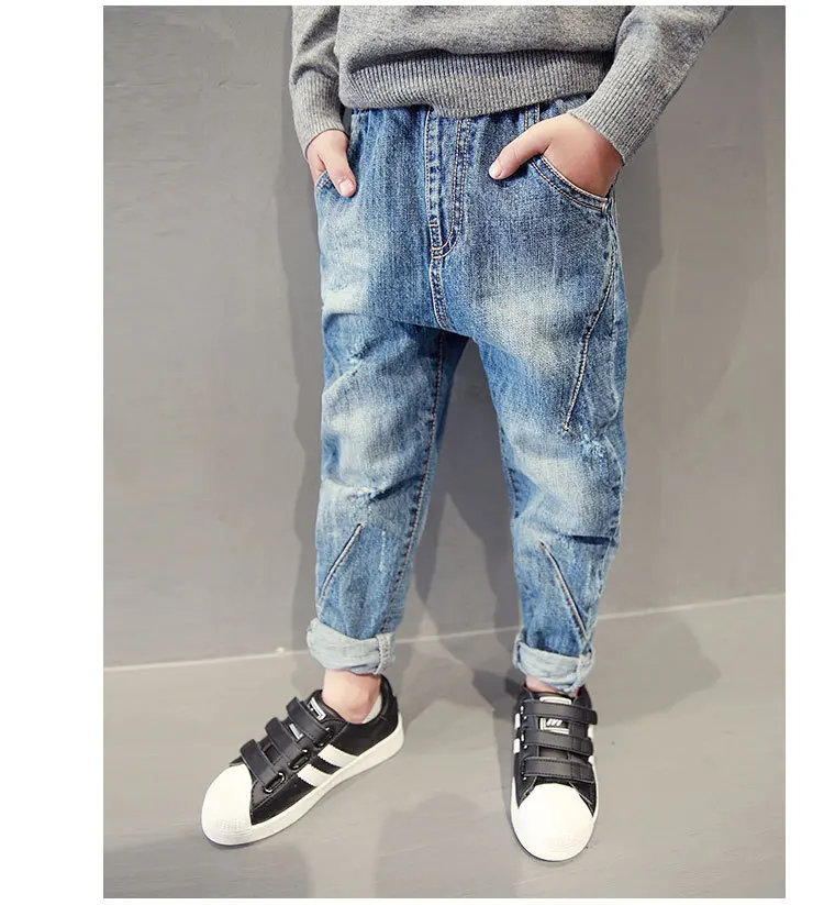 

New year children gift Boys Pants fashion boys jeans spring and autumn children jeans for age: 4-15 years
