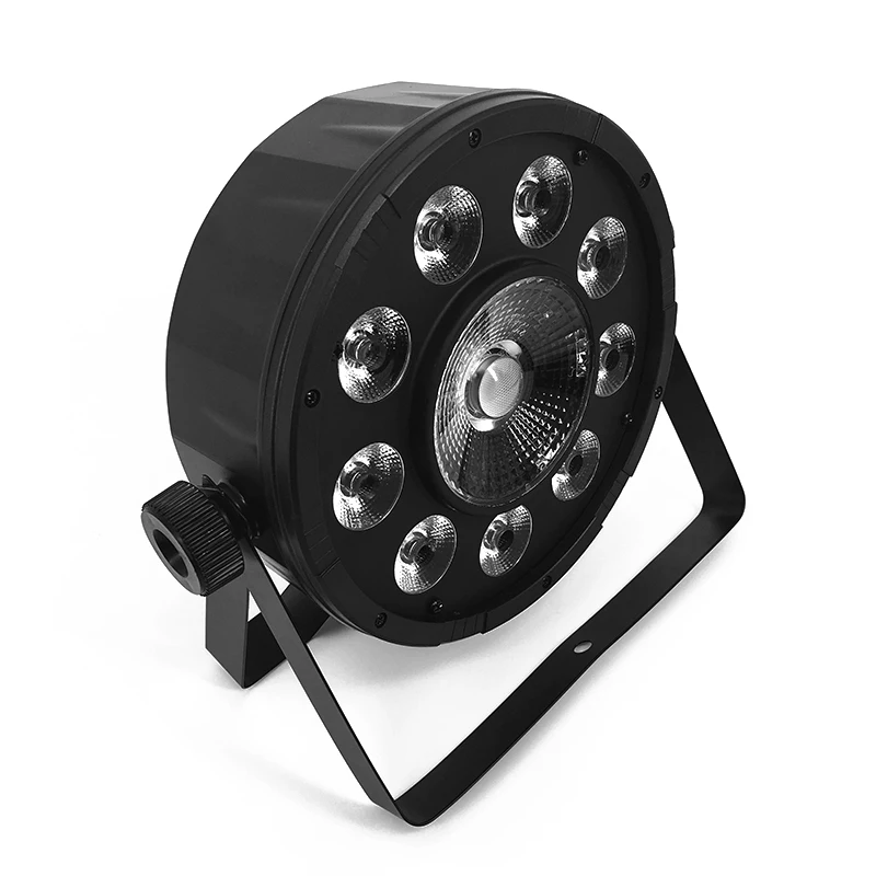 Быстрая светодиодный плоский Par 9x10 Вт+ 30 Вт RGB Освещение для DMX512 сценический эффект профессиональное DJ оборудование и вечерние танцпол дискотека