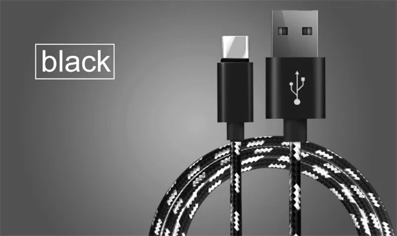 Оплетка USB кабель для передачи данных для iPhone X 8 7 6s Plus Micro Тип usb C быстрая зарядная зарядка кабель для samsung A70 A50 A30 Xiaomi huawei