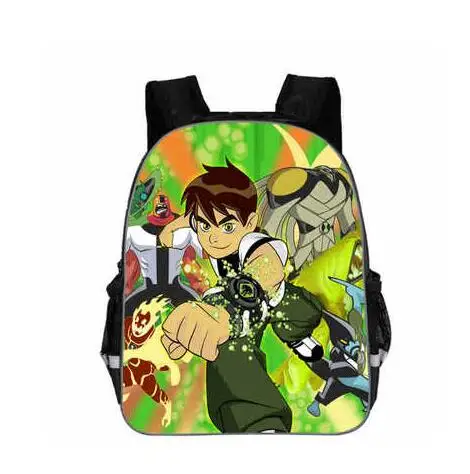 as picture Новые рюкзаки Ben 10 для мальчиков-подростков, мультяшный рюкзак для детей, рюкзаки для книг Mochila - Цвет: as picture