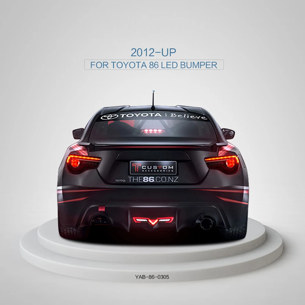 Задние фары для Toyota GR86 GT86 Subaru BRZ 2012- задние фонари сигнальный тормозной фонарь заднего хода бампер задний фонарь