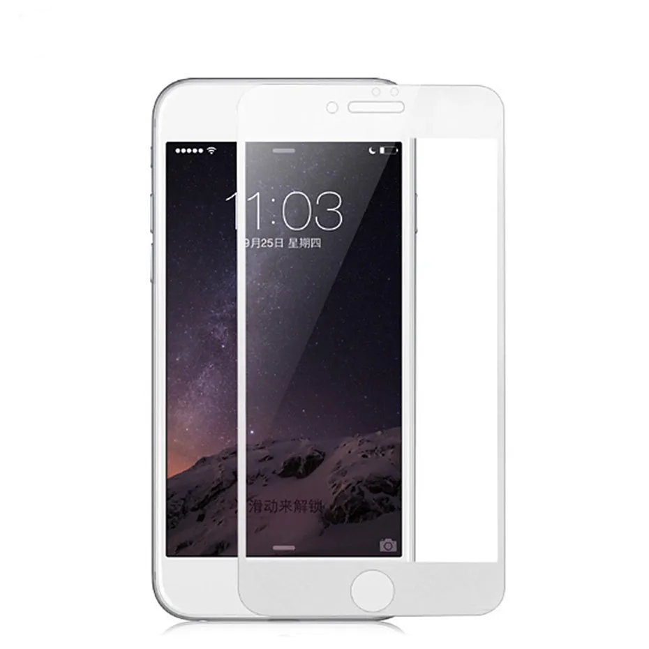 9H полное покрытие Защитное стекло для iphone 8 7 6 6s X XS MAX 5S se 5 защита экрана закаленное