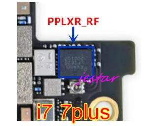 

PPLXR_RF ACFM-W312 верхняя антенна IC для iphone 7 7plus