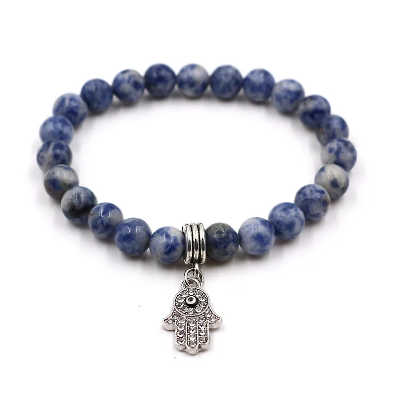 YIZIZAI новые модные браслеты с ручной подвеской Fatima женские Pulseira Masculina мужские