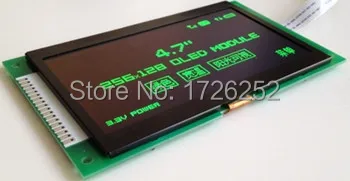 Зеленый OLED-модуль 4 7 дюйма SSD1322 Привод IC 256*128 SPI / 8 бит параллельный интерфейс 3 В |