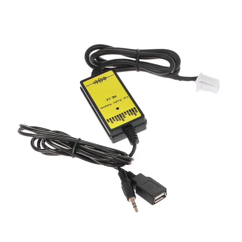 Автомобильный аудио CD адаптер переходник MP3 интерфейс AUX SD USB кабель передачи
