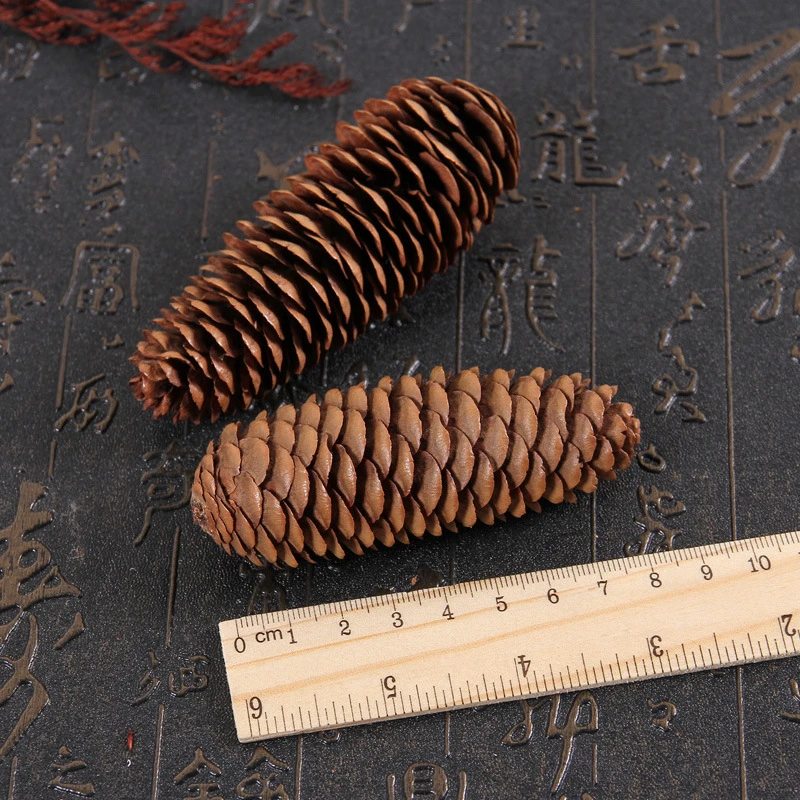 Рождественские натуральные сосновые конусы декор для Pinecone украшение
