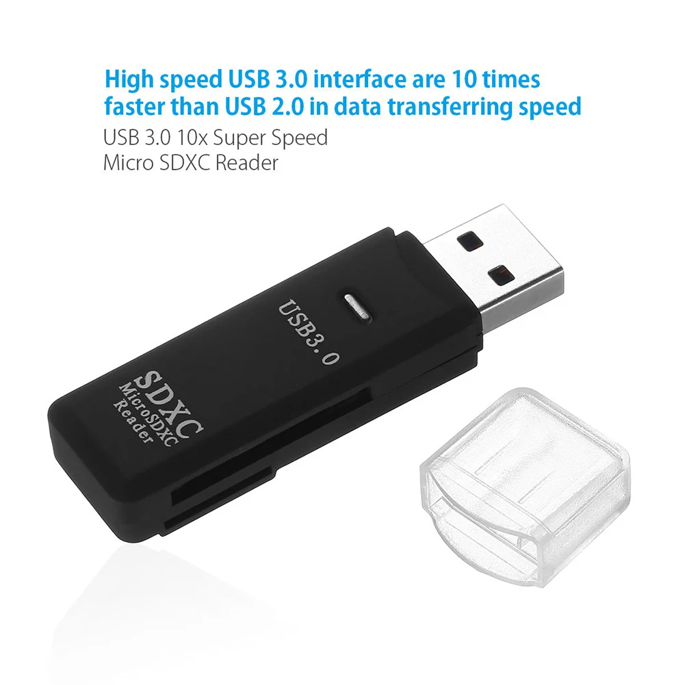 Адаптер для чтения карт памяти SD USB 3 0 высокая скорость прочный Micro SDXC TF Новое