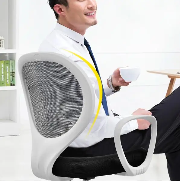 Эргономичный офисный стул из сетчатой ткани домашний поворотный компьютерный