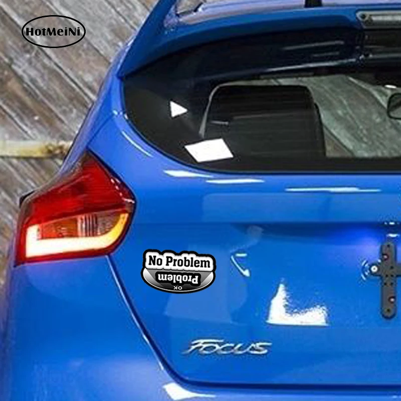 HotMeiNi 14cm x 8cm Car Styling ON Problem Up Side Down Funny Sticker Off Road Racing Bumper Doors And Windows Accessories | Автомобили и