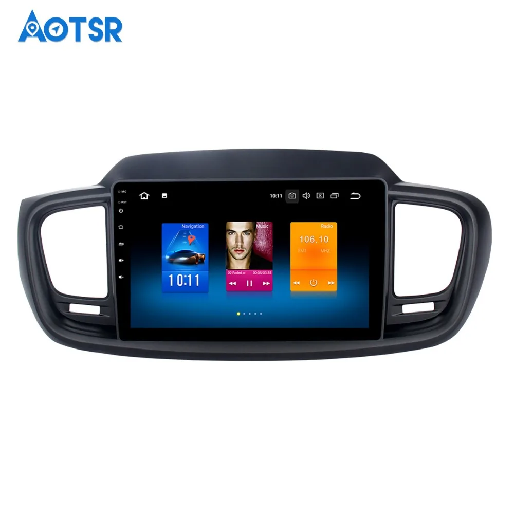 10 2 &quotAndroid 8 0 автомобильный GPS-плеер Navi для Kia Sorento 2015 2016 с Гб + 32 ГБ Восьмиядерный