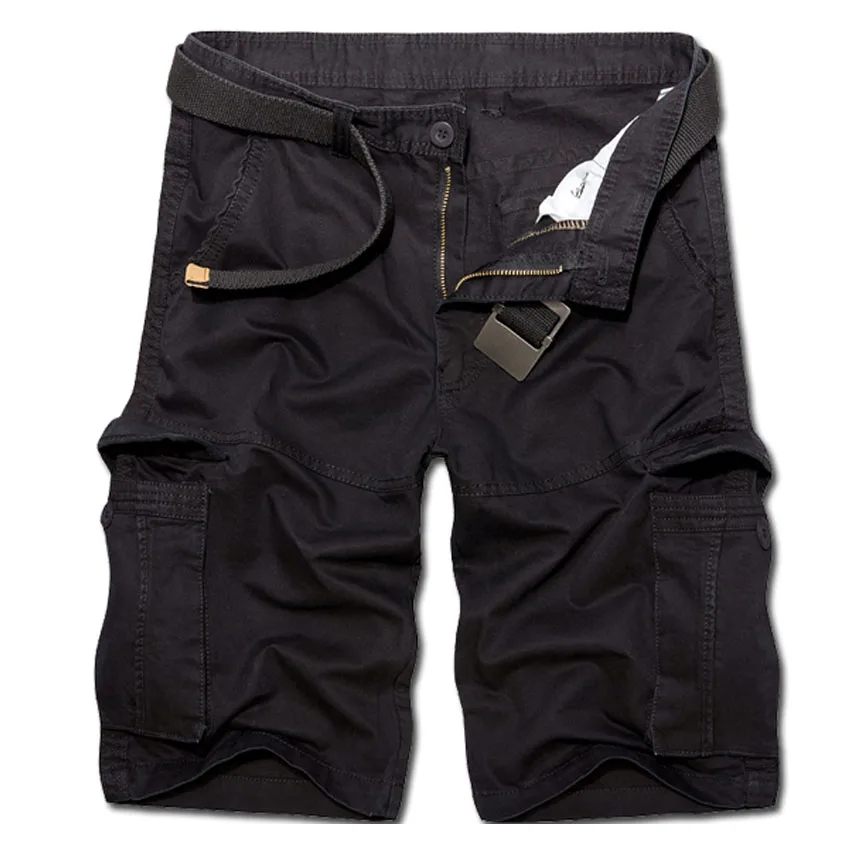Лето 2017 г. мужские брюки карго Шорты для женщин Рубашки домашние Мода Карманы