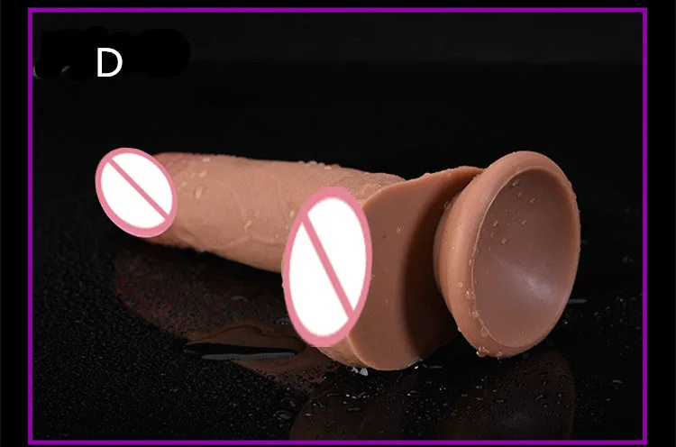 6 Size Skin Feeling Realistic Dildo Super Soft Real Penis with Suction Cup Dick Female Masturbation Adult Sex Toys for Woman | Красота и
