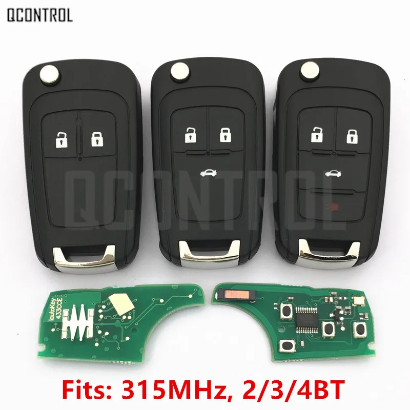 QCONTROL Автомобильный Дверной замок дистанционный ключ для Chevrolet Malibu Orlando Cruze Aveo Spark