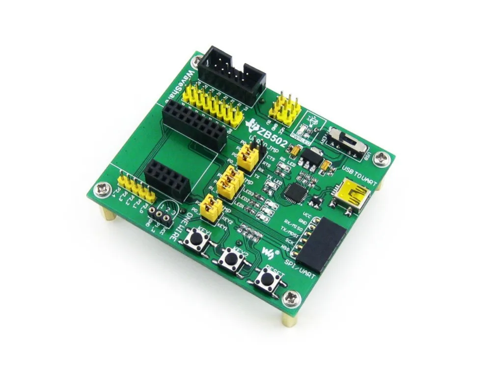 Беспроводная Плата расширения ZB502 ZigBee для подключения модуля Zigbee CC2530 и