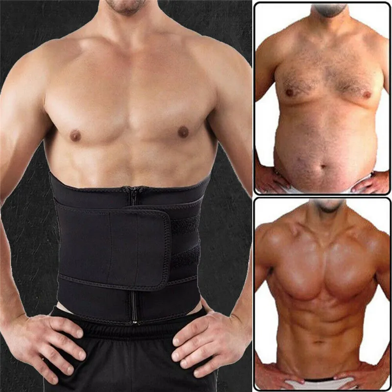 Модный тренировочный пояс для мужчин и женщин регулируемый похудения тренировок