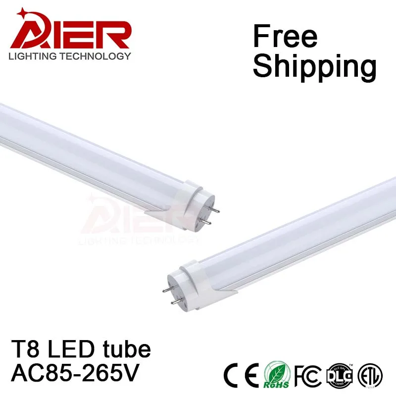 Топ светодио дный светодиодные трубки производитель 2светодио ft T8 свет 600 мм 10 Вт