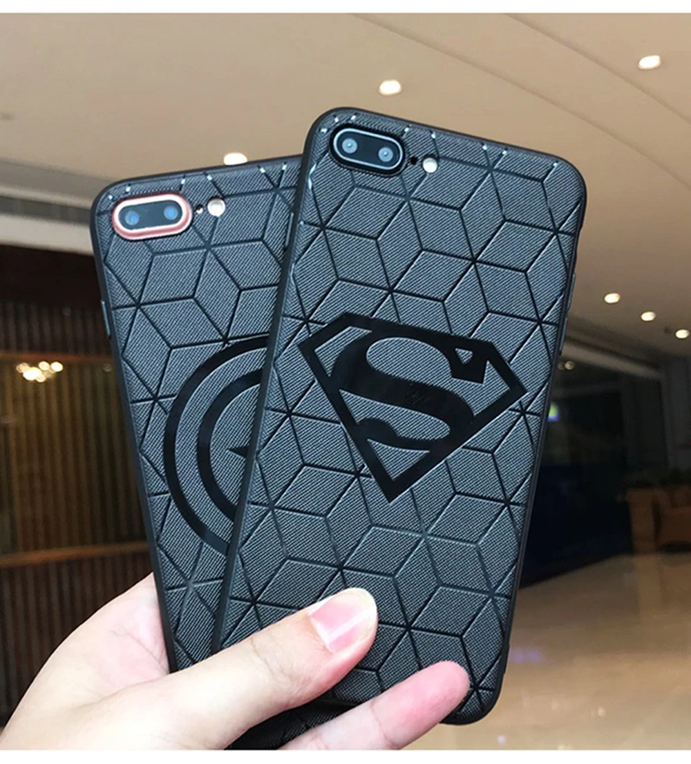 Marvel Мстители матовый Силиконовый чехол для iPhone 11 pro X XS Max XR 6 6s 7 8 Plus Супермен Siperman Капитан Америка, Железный человек